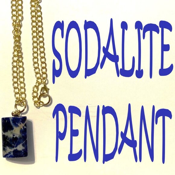 Sodalite Pendant Necklace – Truth, Intuition & Emotional Harmony - Picture 1 of 7